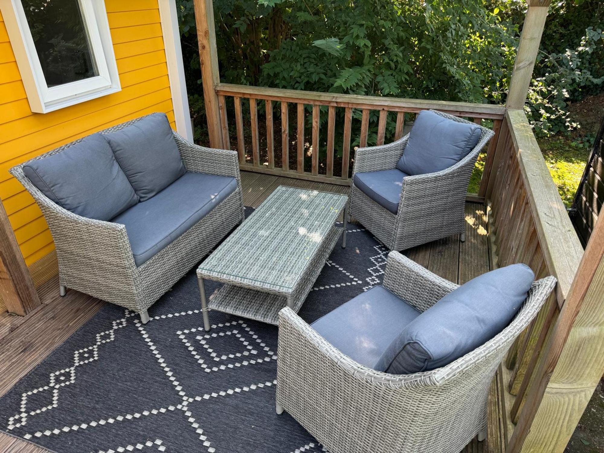 Ruime 5-Persoons Chalet Aan Het Bergumermeer Suameer Luaran gambar